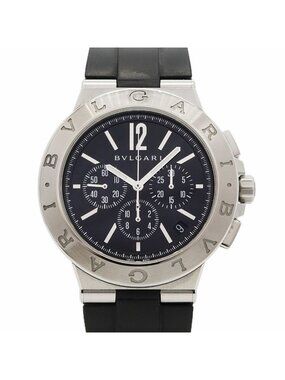 Bvlgari Diagono Black Dial Watch